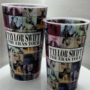 Taylor Swift The Eras Tour Film Popcorn Cup and Cup Official Cinema Merch